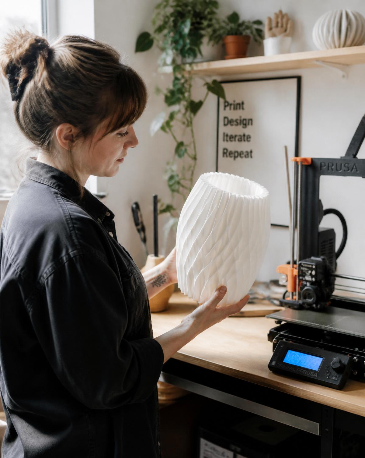 Printed in a home studio